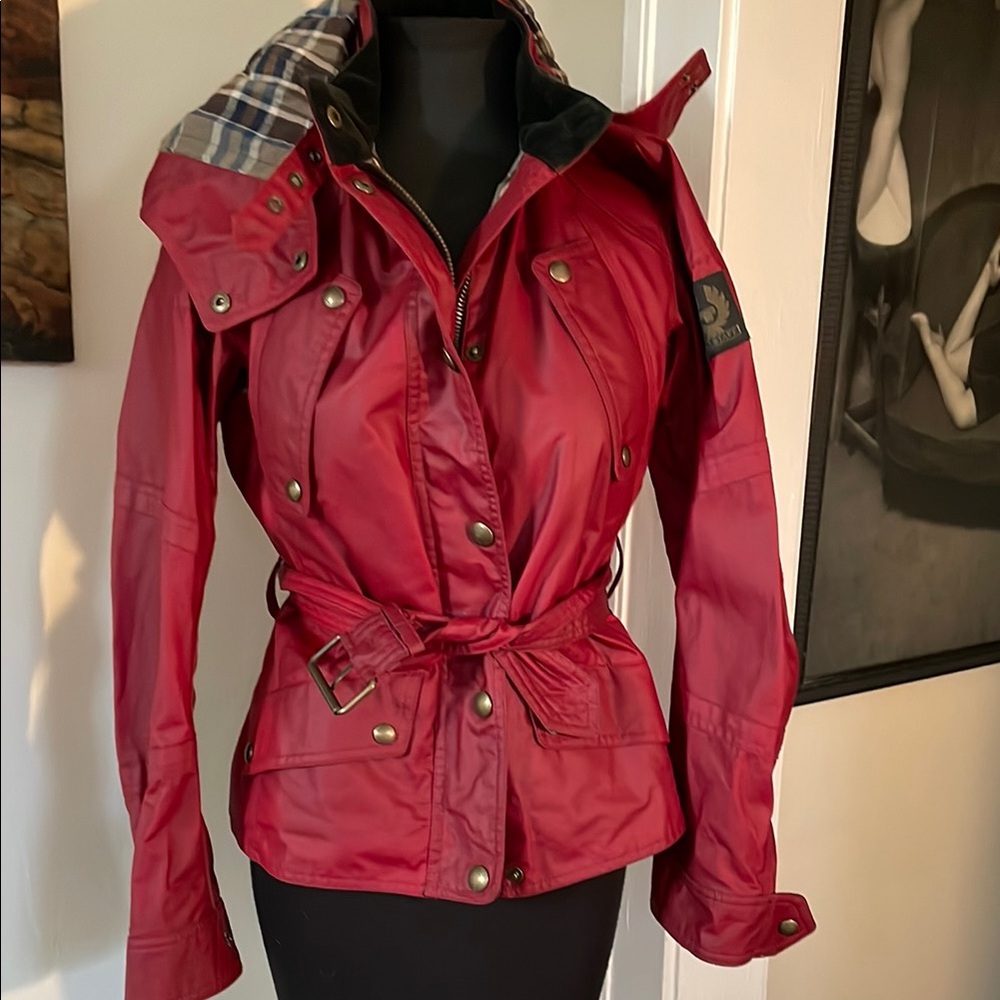 Women's Red  Belstaff Jacket